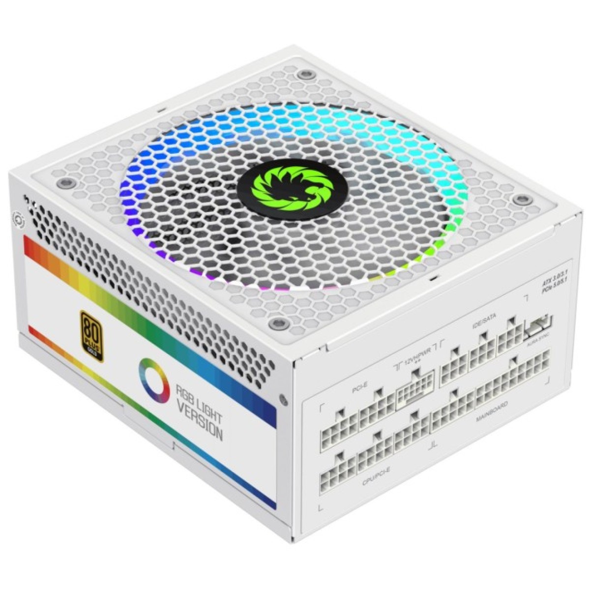 Блок живлення Gamemax 1050W (RGB1050 PRO WH (ATX3.0/3.1 PCI) 98_98.jpg - фото 4