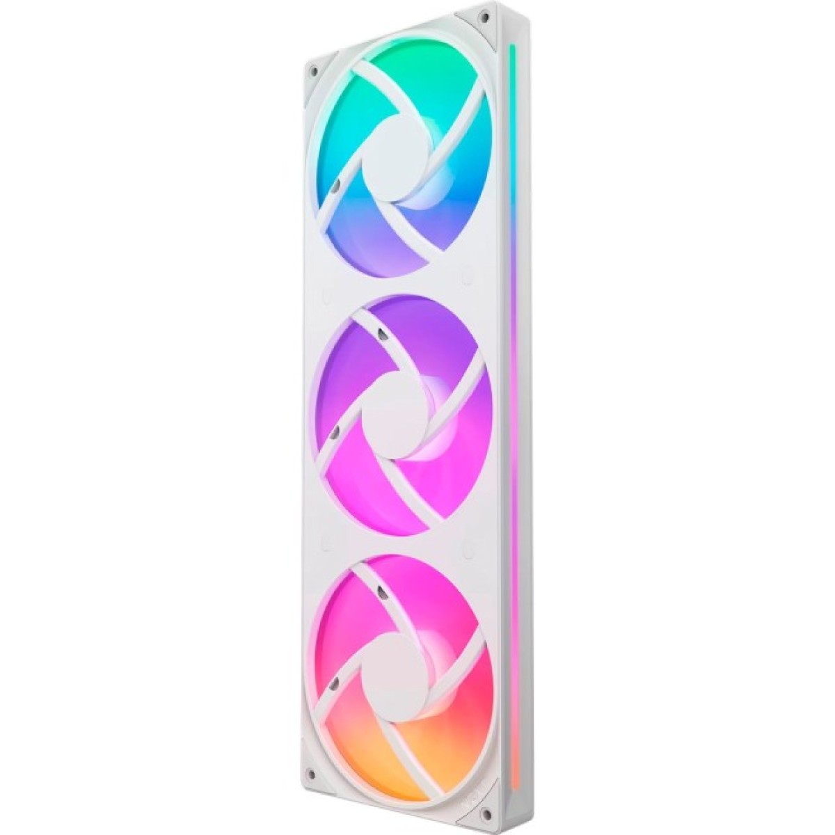 Кулер для корпуса NZXT F360 RGB Core Fan (Single Frame) - White (RF-U36HF-W1) 98_98.jpg - фото 4