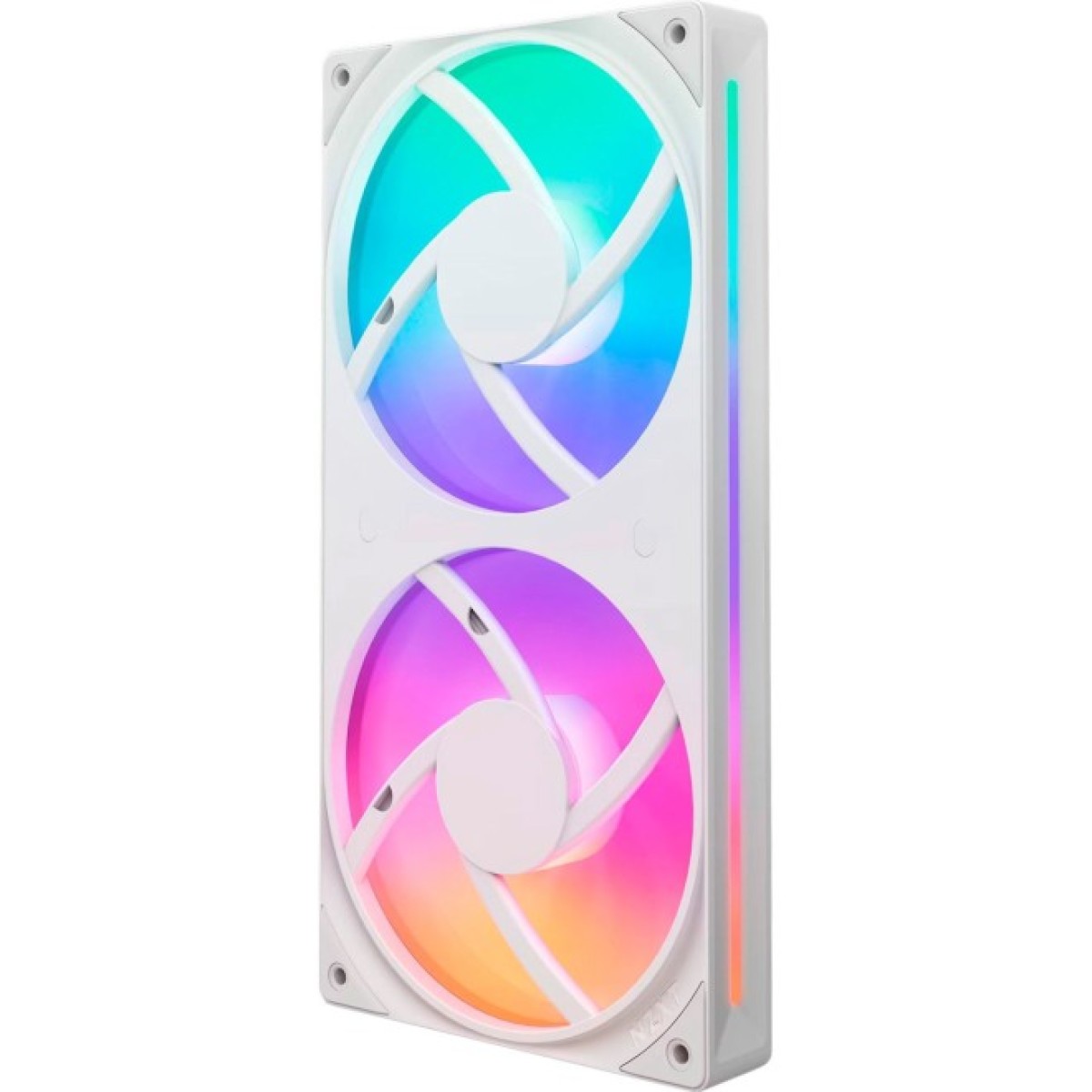 Кулер для корпуса NZXT F240 RGB Core Fan (Single Frame) - White (RF-U24HF-W1) 98_98.jpg - фото 5