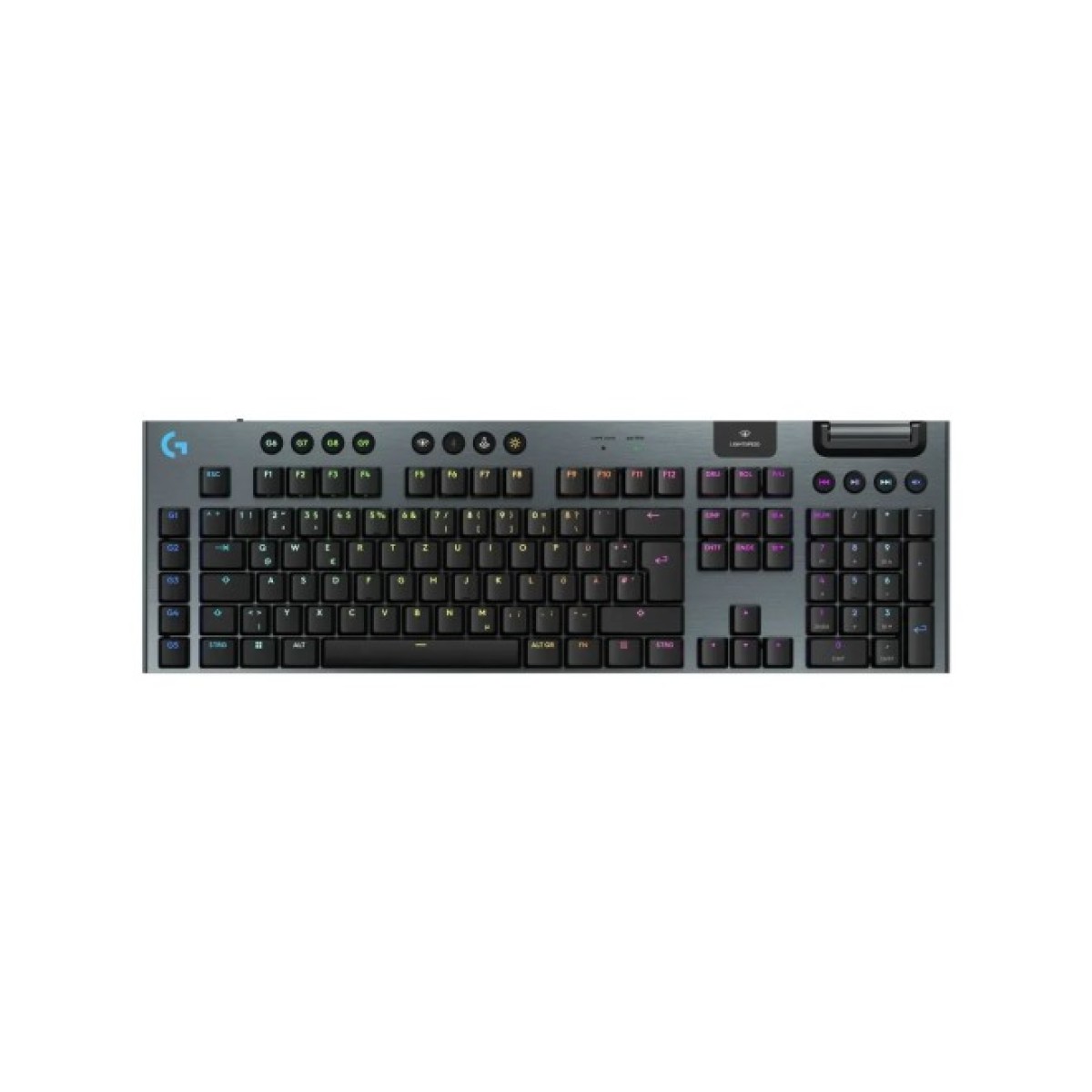 Клавіатура Logitech G915 X Lightspeed Switch-Tactile Wireless/Bluetooth/USB UA Black (920-012676) 98_98.jpg - фото 1