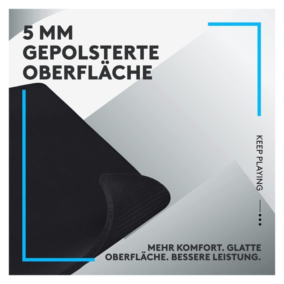 Килимок для мишки Logitech G740 Gaming Mouse Pad Black (943-000806) 98_98.jpg - фото 8