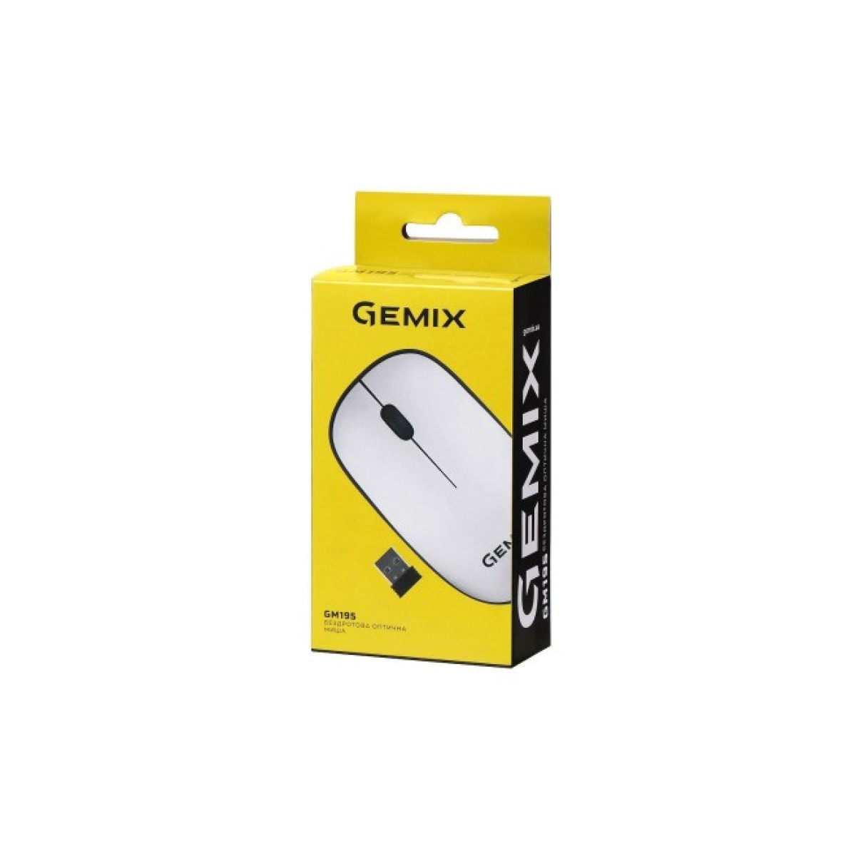 Мышка Gemix GM195 Wireless White (GM195Wh) 98_98.jpg - фото 3