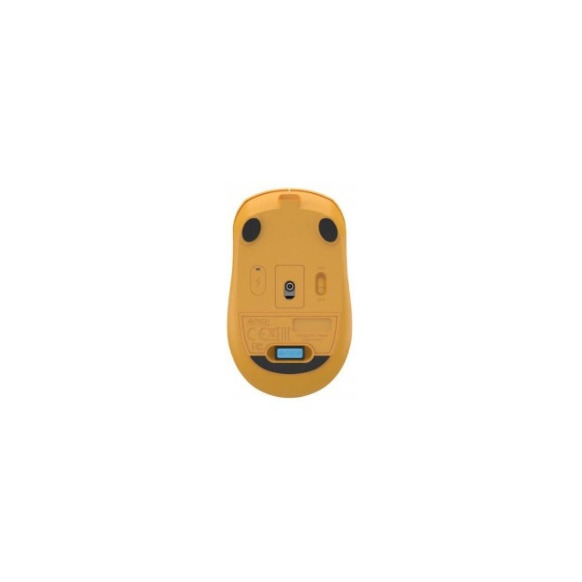 Мышка A4Tech FG15CS Air2 Wireless Yellow (4711421001236) 98_98.jpg - фото 7