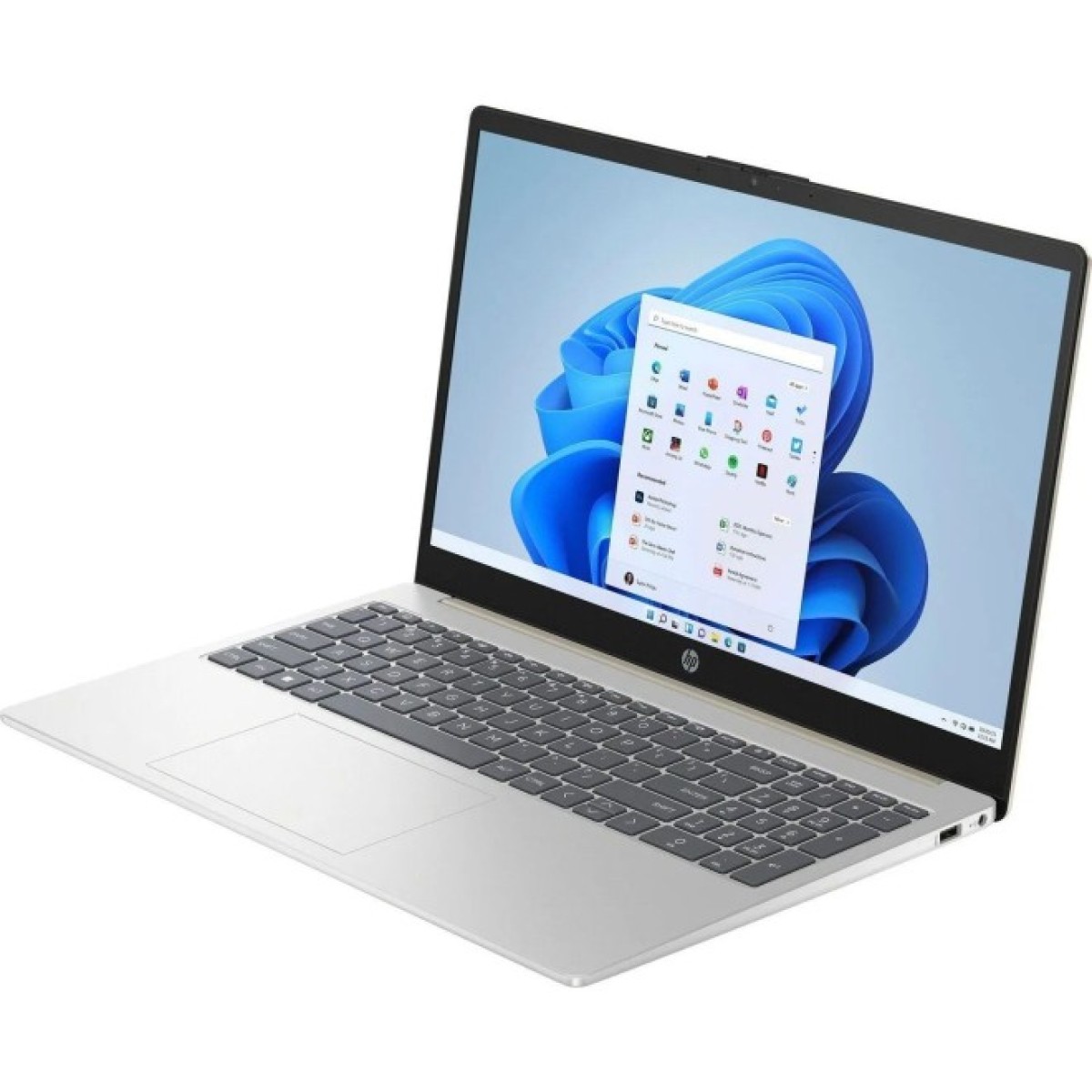 Ноутбук HP HP 15-fd1047ua 15.6" FHD IPS, 300n/Core5-120U (5.0)/8Gb/SSD512Gb/Intel Graphics/DOS/Золотист (B0QS5EA) 98_98.jpg - фото 2