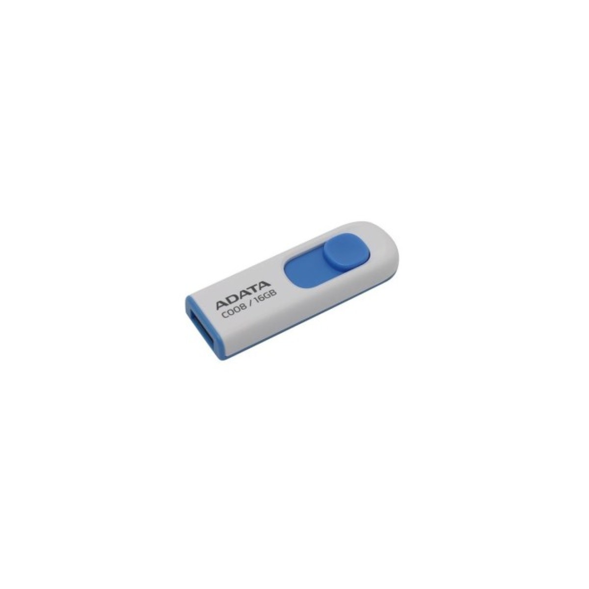 USB флеш накопитель ADATA 16GB C008 White USB 2.0 (AC008-16G-RWE) 98_98.jpg - фото 4