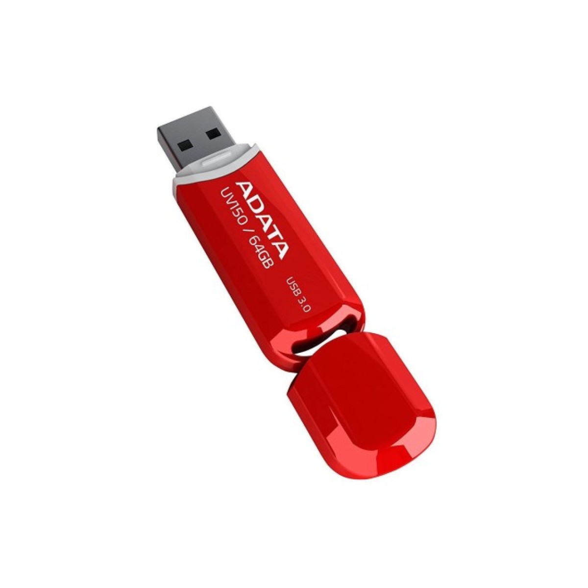 USB флеш накопичувач ADATA 64GB UV150 Red USB 3.0 (AUV150-64G-RRD) 98_98.jpg - фото 2