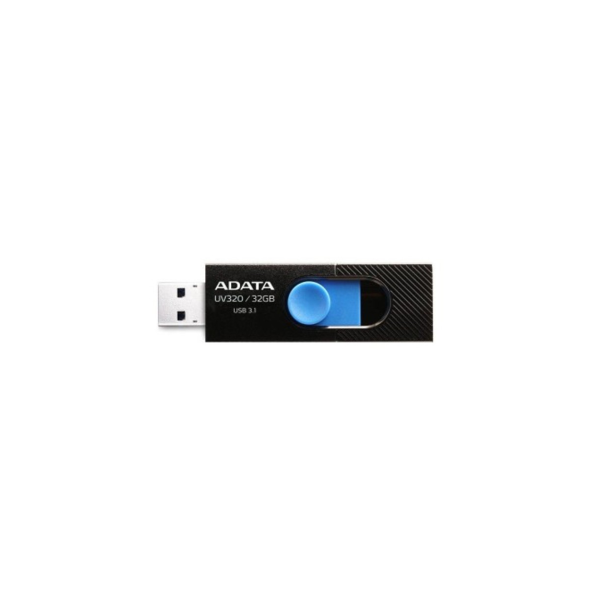 USB флеш накопитель ADATA 32GB UV320 Black/Blue USB 3.1 (AUV320-32G-RBKBL) 98_98.jpg - фото 4