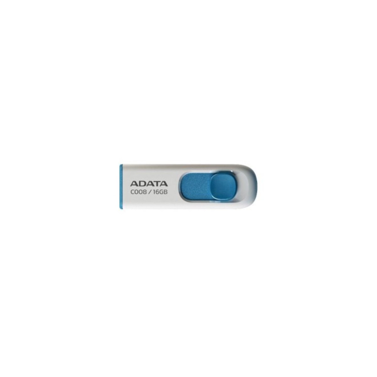 USB флеш накопитель ADATA 16GB C008 White USB 2.0 (AC008-16G-RWE) 98_98.jpg - фото 1