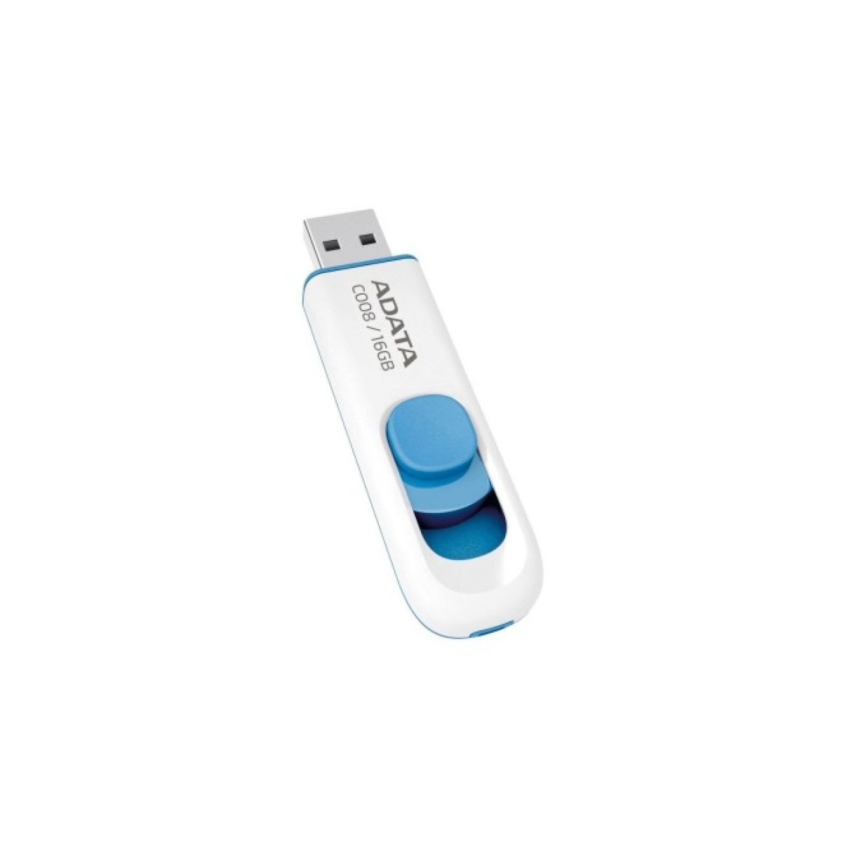 USB флеш накопитель ADATA 16GB C008 White USB 2.0 (AC008-16G-RWE) 98_98.jpg - фото 5