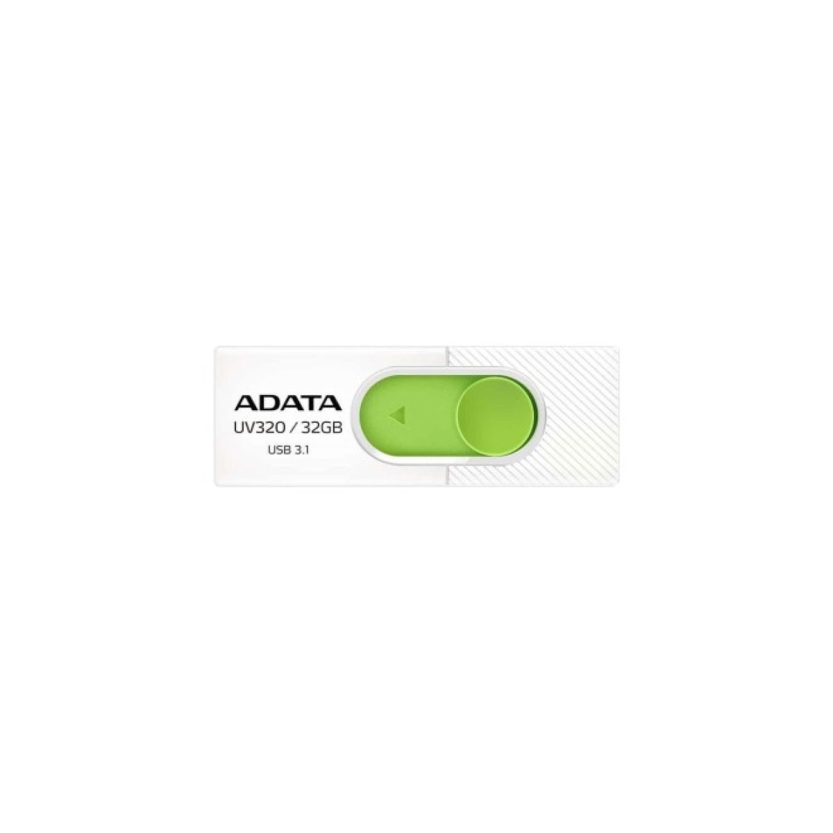 USB флеш накопитель ADATA 32GB UV320 White/Green USB 3.1 (AUV320-32G-RWHGN) 98_98.jpg - фото 1