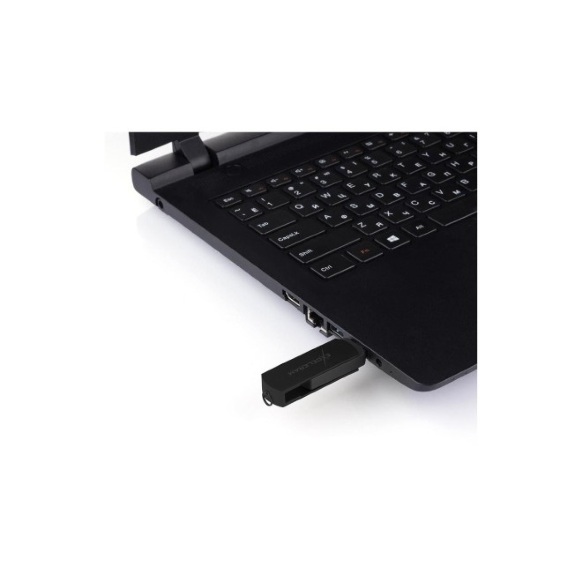 USB флеш накопичувач eXceleram 16GB P2 Series Black/Black USB 2.0 (EXP2U2BB16) 98_98.jpg - фото 3