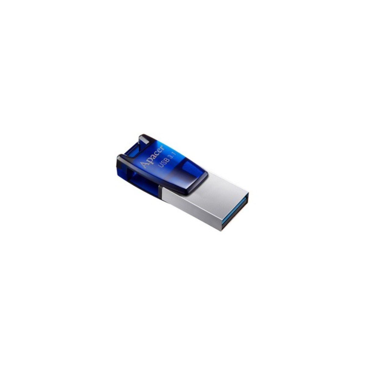 USB флеш накопичувач Apacer 32GB AH179 Blue USB 3.1 OTG (AP32GAH179U-1) 98_98.jpg - фото 3