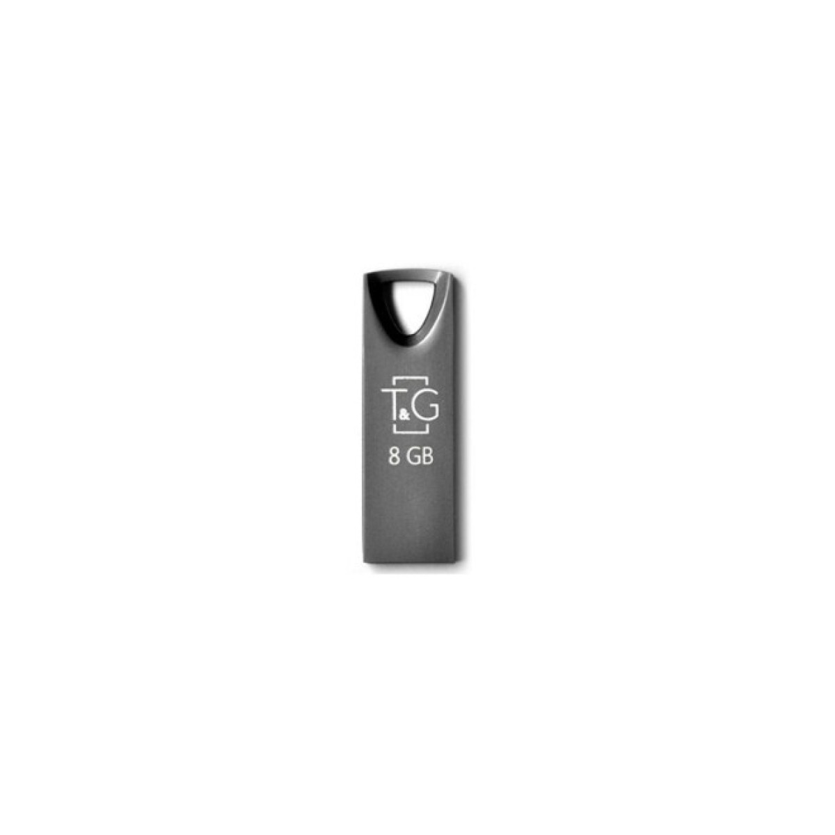 USB флеш накопитель T&G 8GB 117 Metal Series Black USB 2.0 (TG117BK-8G) 98_98.jpg - фото 1