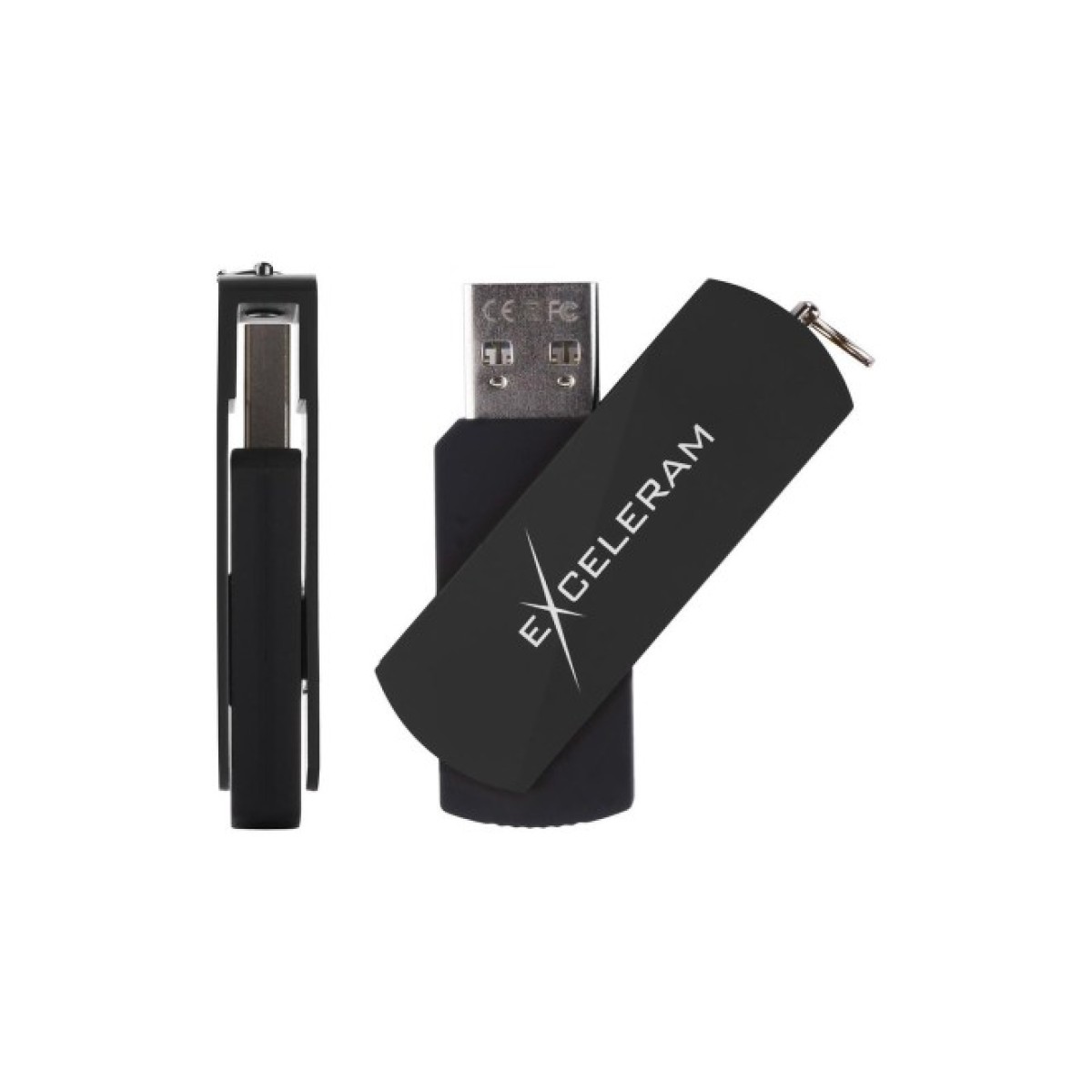 USB флеш накопичувач eXceleram 16GB P2 Series Black/Black USB 2.0 (EXP2U2BB16) 98_98.jpg - фото 7