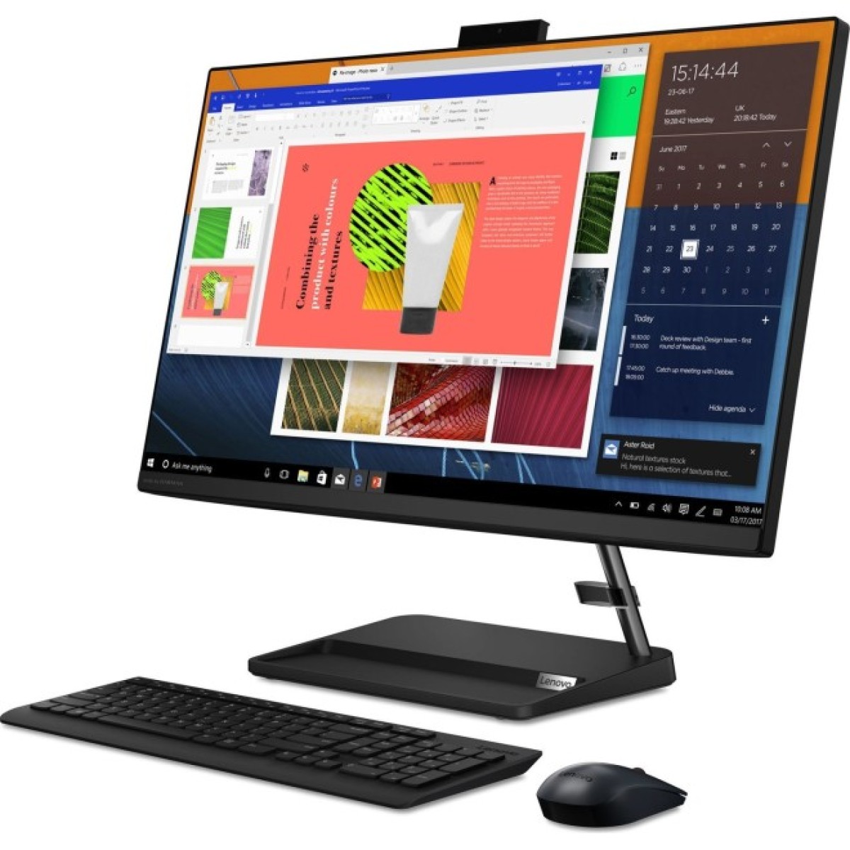 Комп'ютер Lenovo IdeaCentre AiO 3 27ALC6 / Ryzen5 7430U, 16, 512, KM (F0FY00PEUO) 98_98.jpg - фото 2