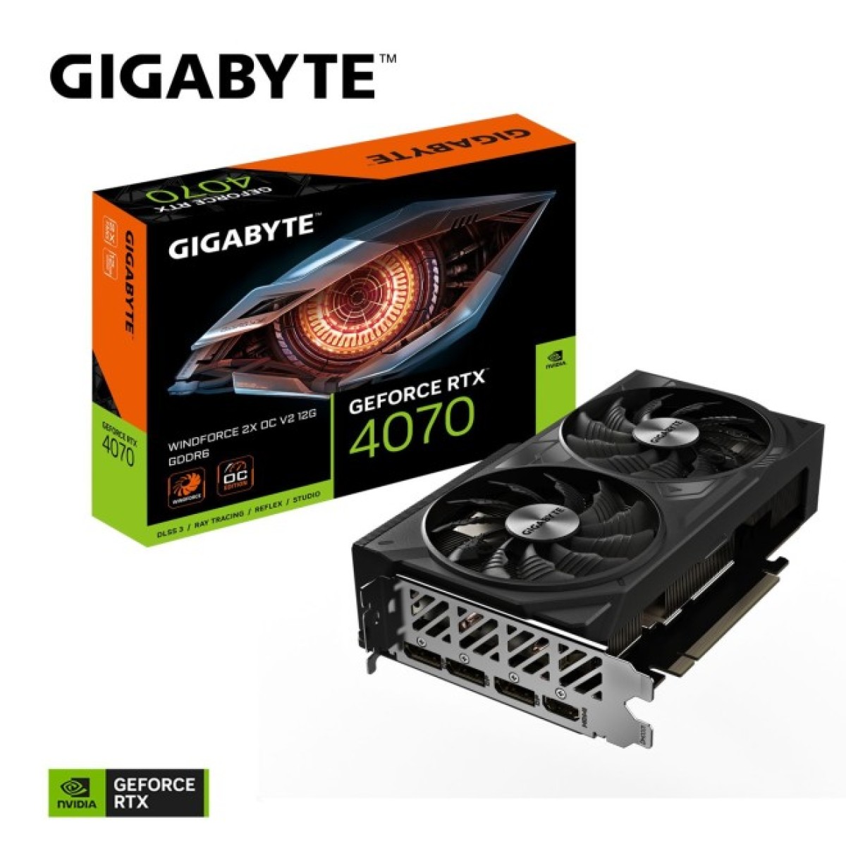 Відеокарта GIGABYTE GeForce RTX4070 12Gb WINDFORCE 2X OC (GV-N4070WF2OCV2-12GD) 98_98.jpg - фото 8