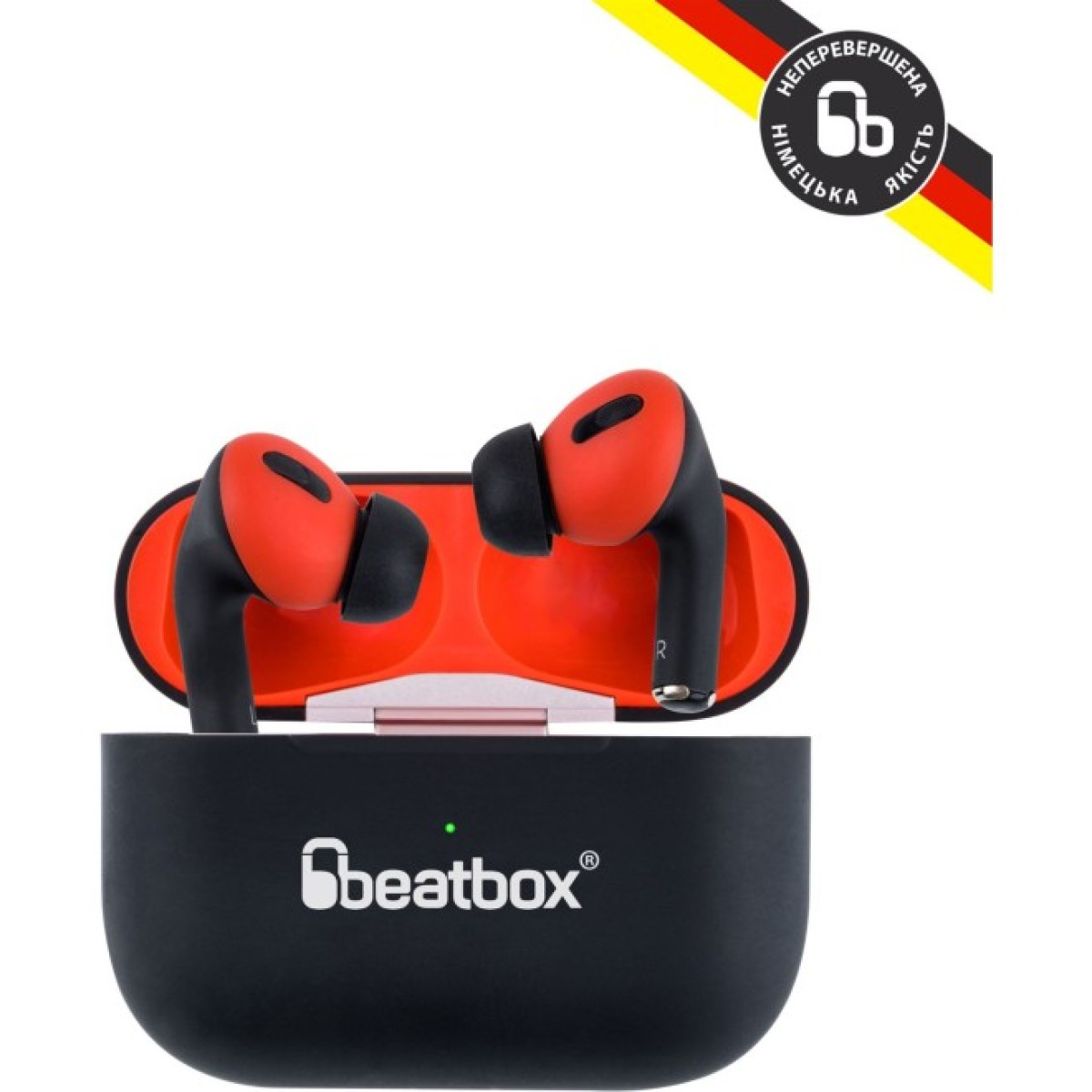 Наушники BeatBox PODS PRO 1 Wireless Charging Black-Red (bbppro1wcbr) 98_98.jpg - фото 2