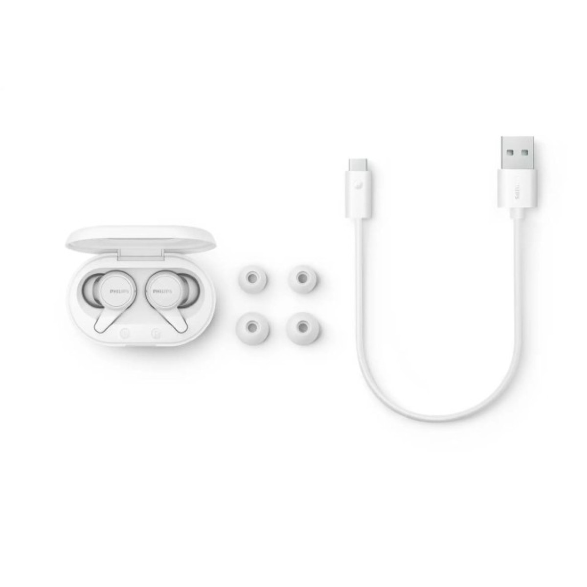 Наушники Philips TAT1207 True Wireless IPX4 White (TAT1207WT/00) 98_98.jpg - фото 3