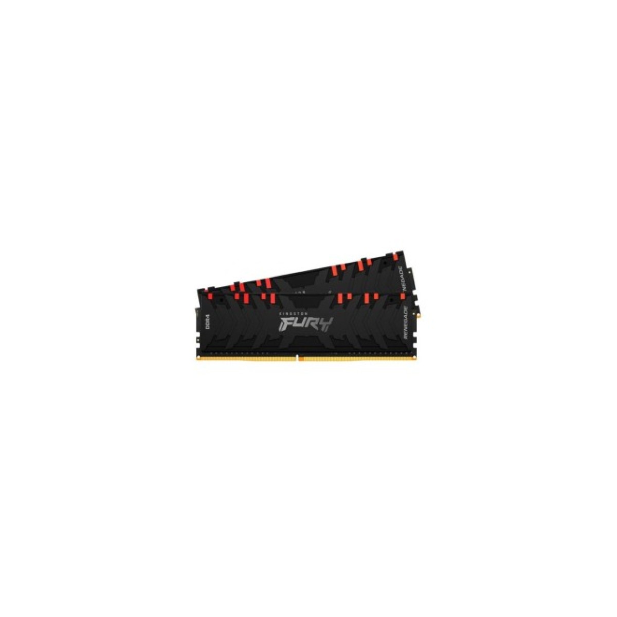 Модуль памяти для компьютера DDR4 16GB (2x8GB) 4000 MHz Renegade RGB Black Kingston Fury (ex.HyperX) (KF440C19RBAK2/16) 98_98.jpg - фото 3