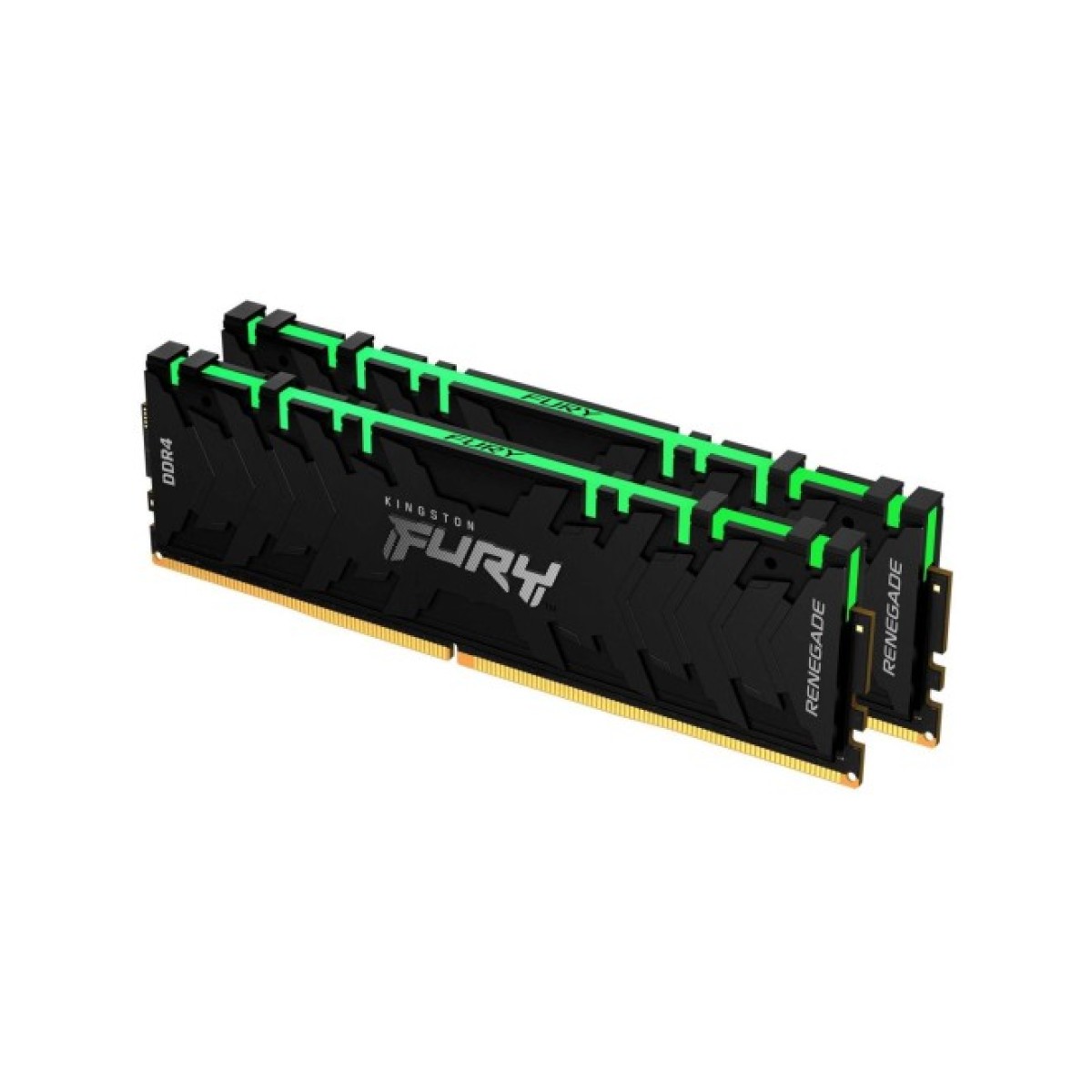 Модуль памяти для компьютера DDR4 16GB (2x8GB) 4000 MHz Renegade RGB Black Kingston Fury (ex.HyperX) (KF440C19RBAK2/16) 98_98.jpg - фото 6