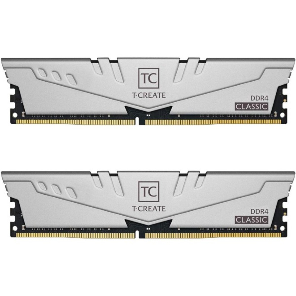 Модуль памяти для компьютера DDR4 16GB (2x8GB) 2666 MHz T-Create Classic 10L Gray Team (TTCCD416G2666HC19DC01) 98_98.jpg - фото 1