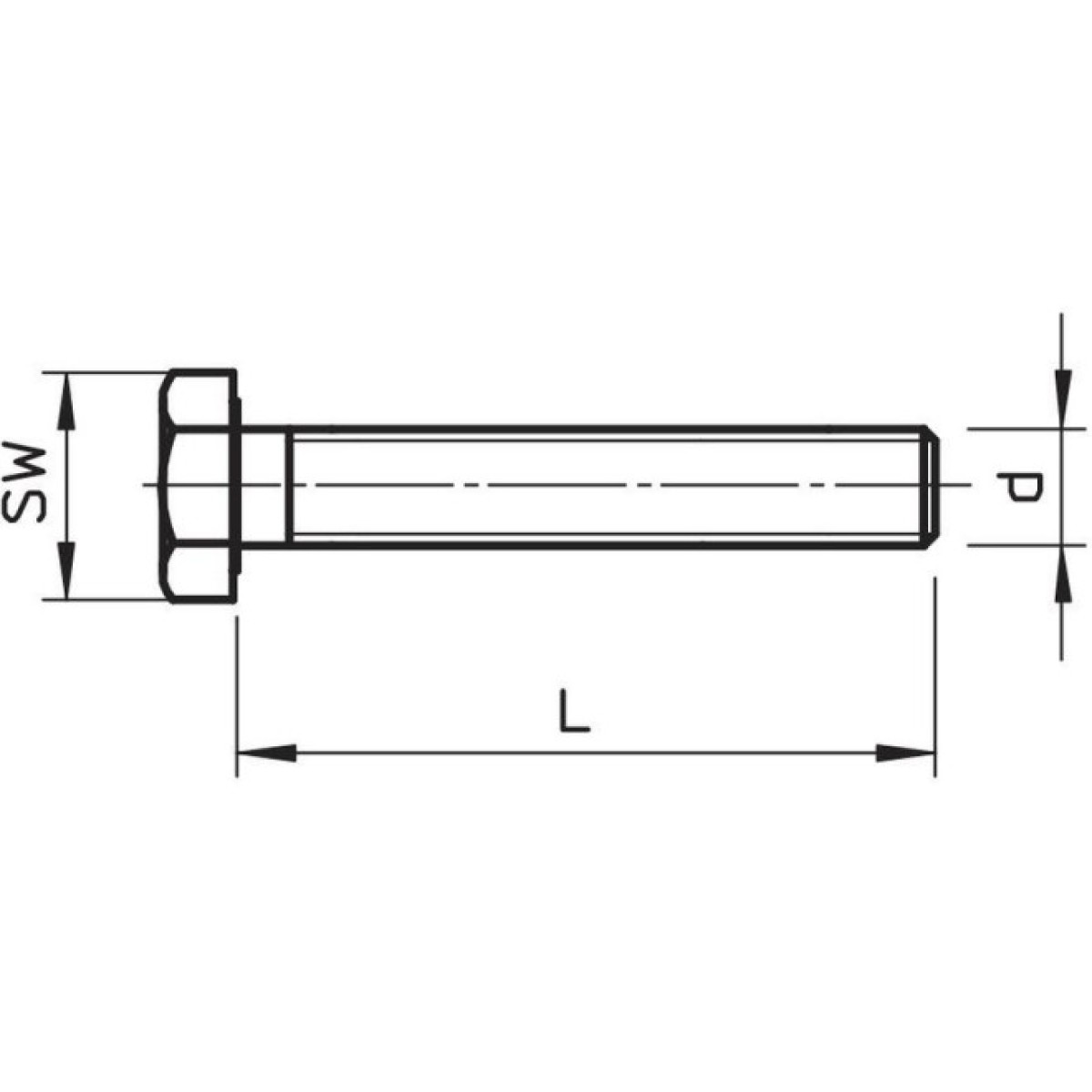 Шестигранный болт, М8х30мм, ZL OBO Bettermann 3156730 98_98.jpg - фото 3