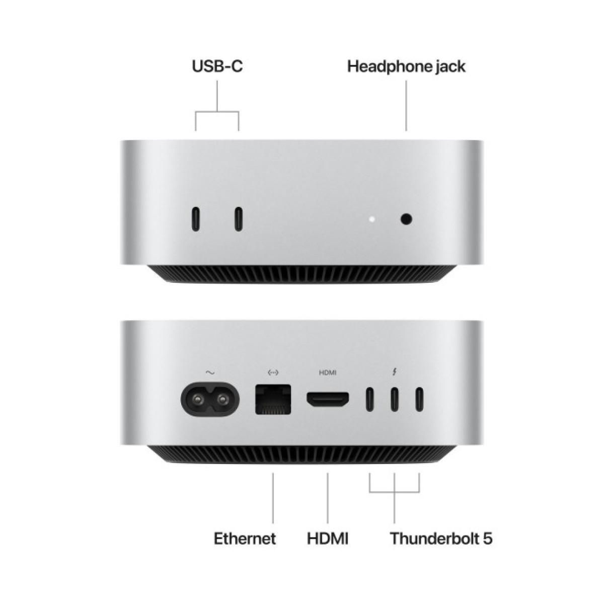 Комп'ютер Apple A3239 Mac mini / Apple M4 Pro(12C CPU/16C GPU), 24, 512 (MCX44UA/A) 98_98.jpg - фото 2