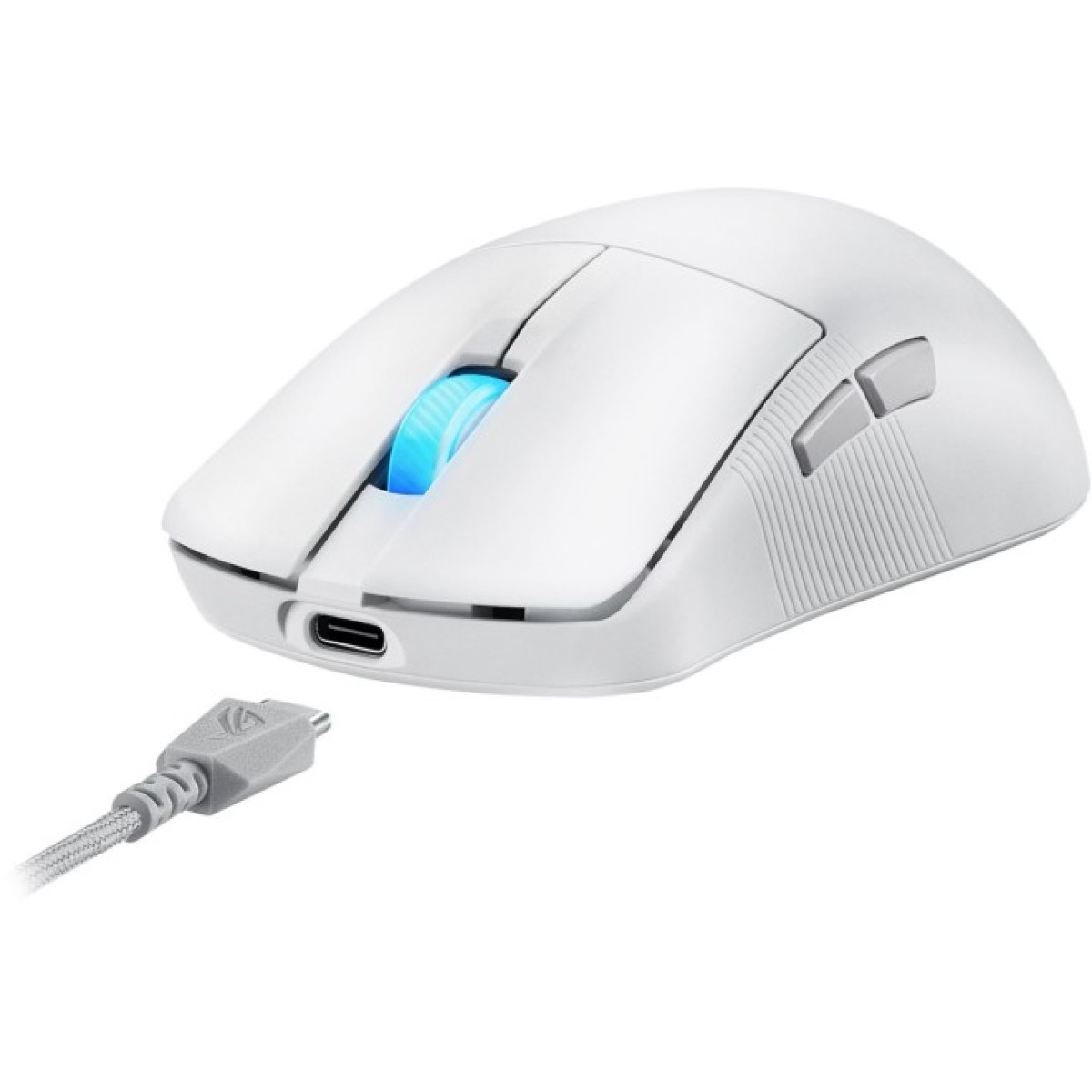 Мишка ASUS ROG Harpe Ace Mini Wireless/Bluetooth/USB White (90MP03Z0-BMUA10) 98_98.jpg - фото 3