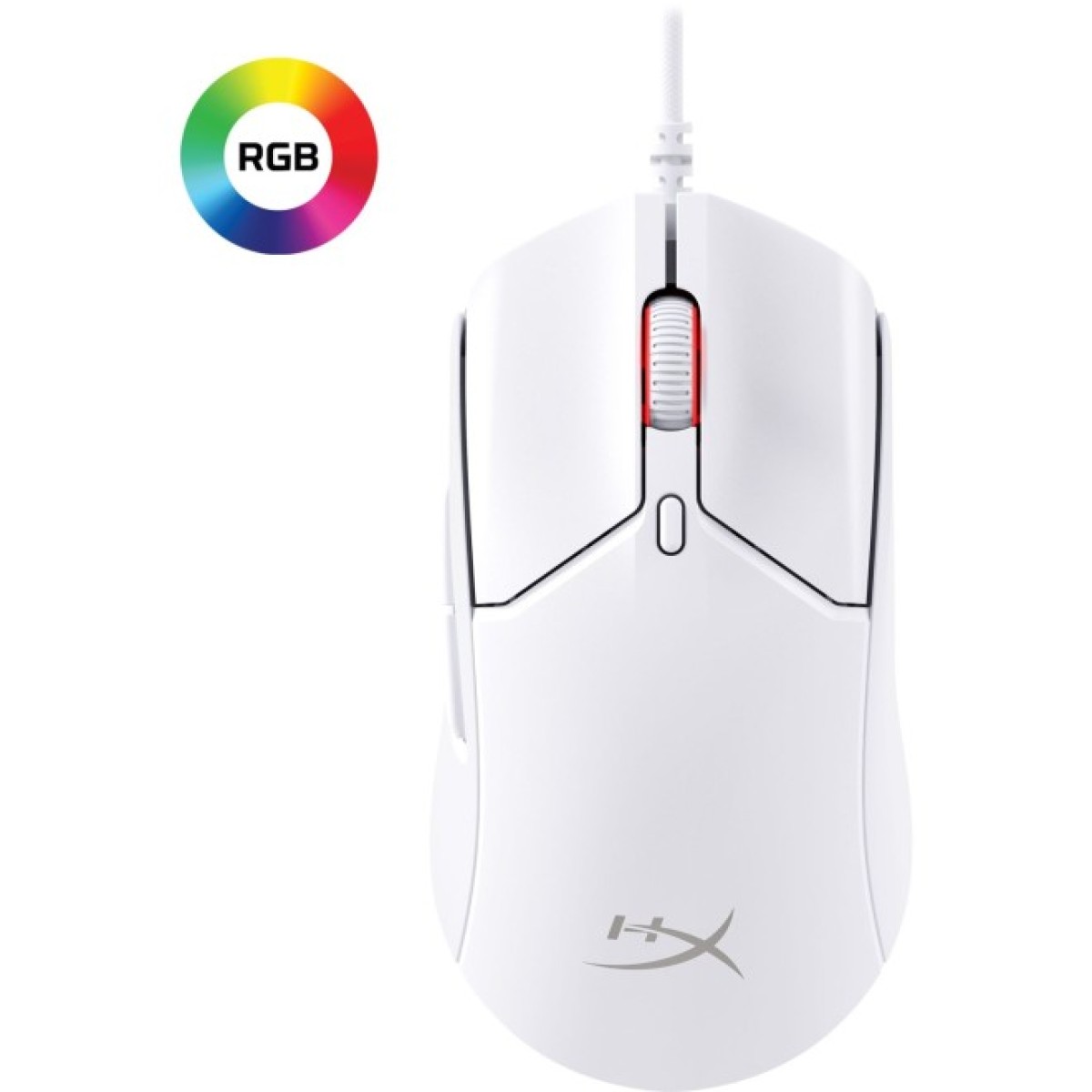 Мишка HyperX Pulsefire Haste 2 USB White (6N0A8AA) 98_98.jpg - фото 2