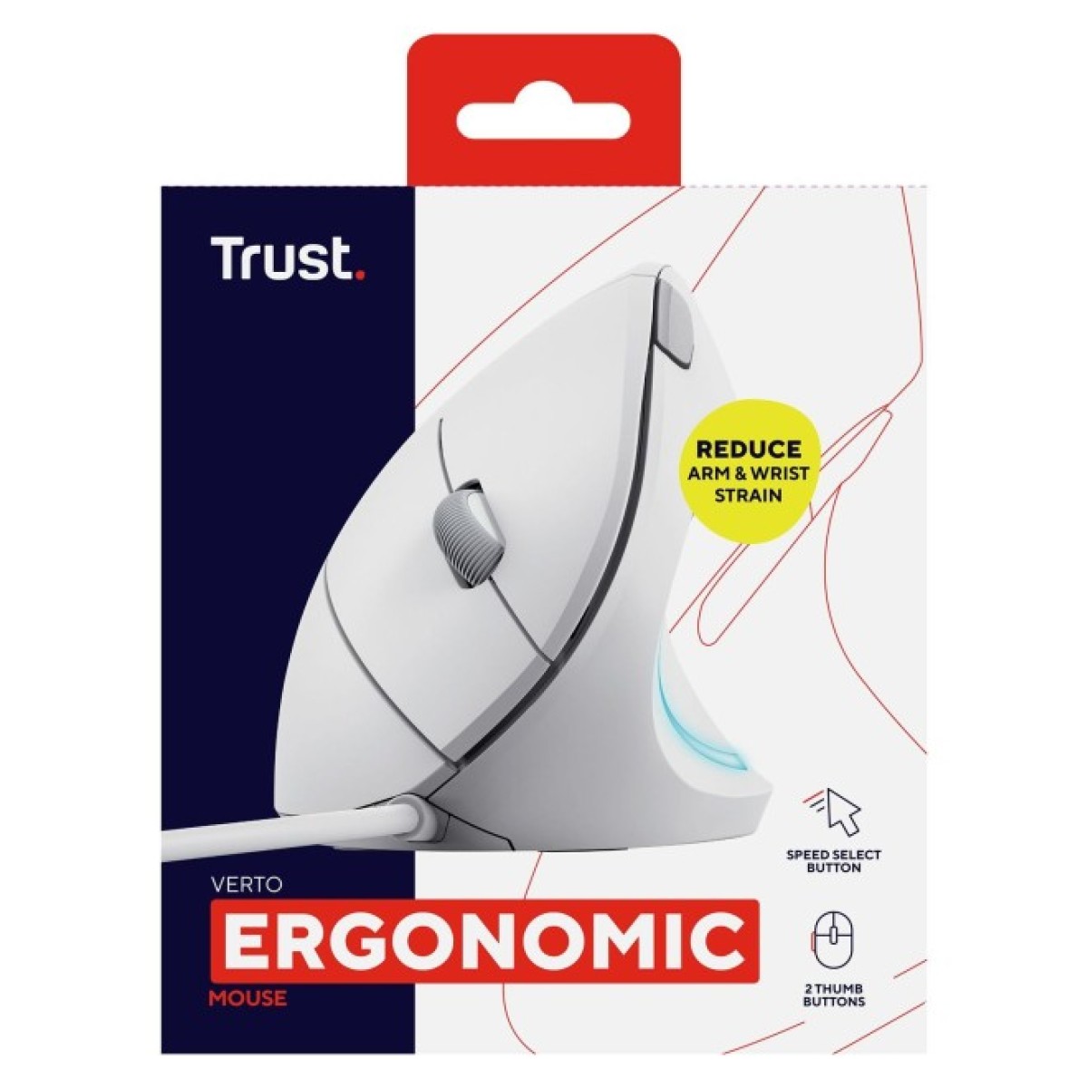 Мишка Trust Verto Ergonomic USB White (25133) 98_98.jpg - фото 3