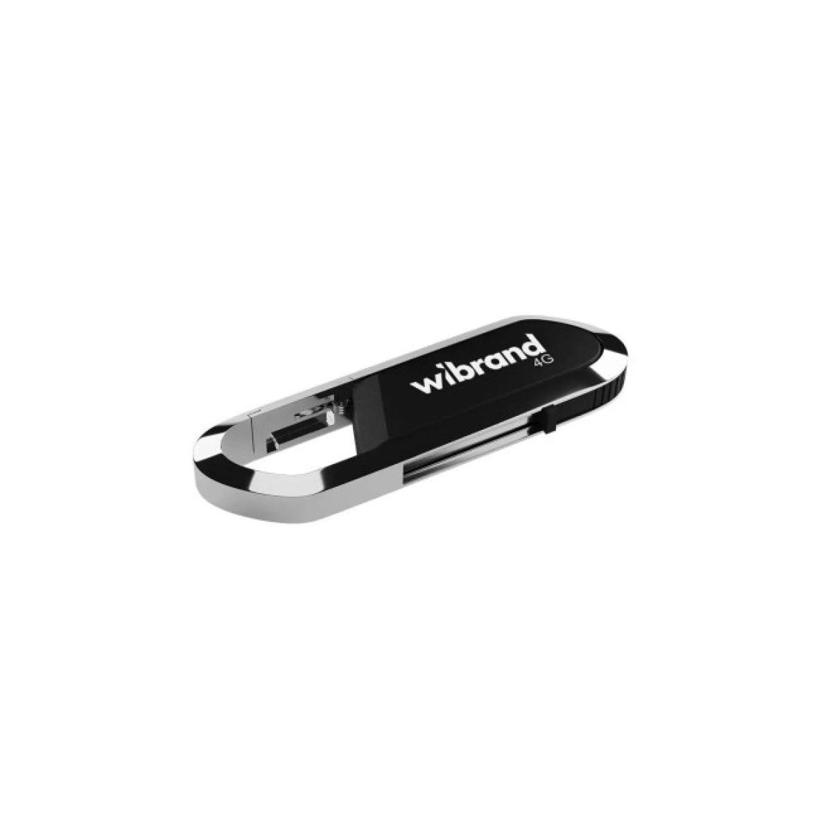 USB флеш накопичувач Wibrand 4GB Aligator Black USB 2.0 (WI2.0/AL4U7B) 98_98.jpg - фото 1