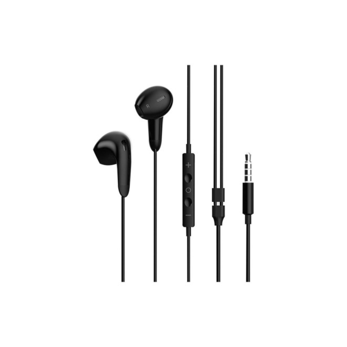 Наушники ColorWay 3.5 mm Wired Earphone Sound Wave Black (CW-WD04BK) 98_98.jpg - фото 1