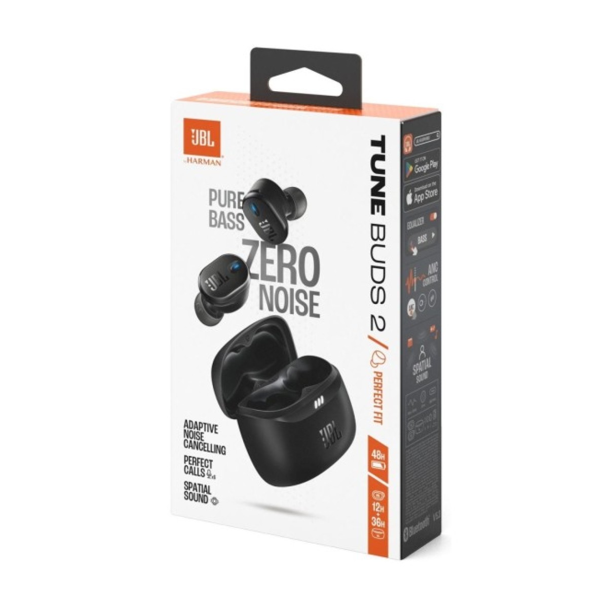 Наушники JBL Tune Buds 2 Black (JBLTBUDS2BLK) 98_98.jpg - фото 3