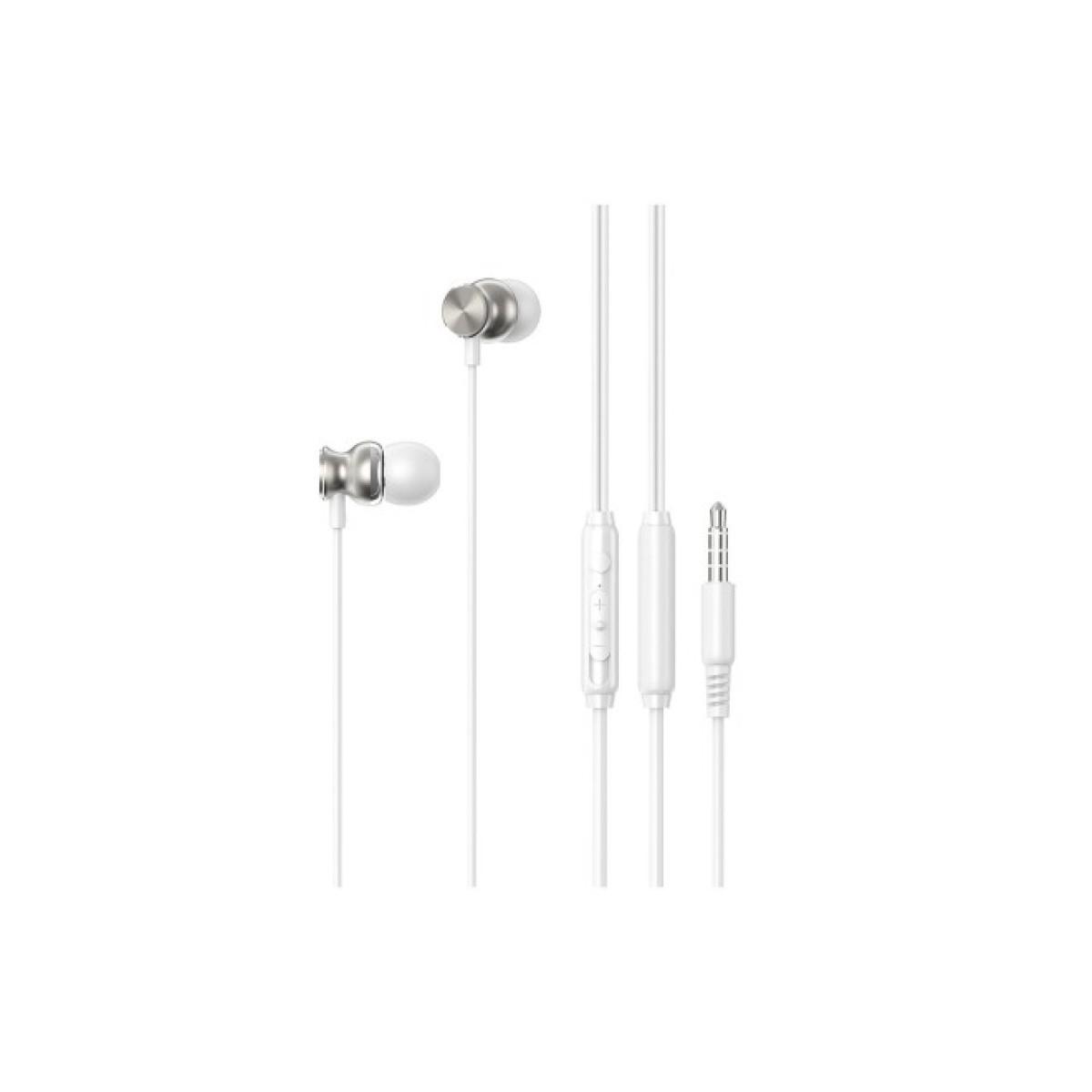 Наушники ColorWay 3.5 mm Wired Earphone UrbanBeat White (CW-WD03WT) 98_98.jpg - фото 1