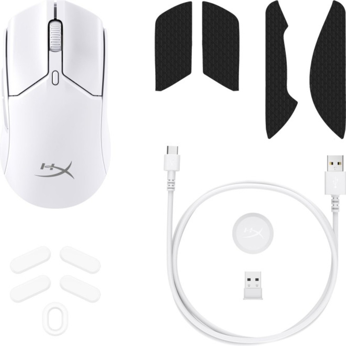 Мышка HyperX Pulsefire Haste 2 Mini Wireless White (7D389AA) 98_98.jpg - фото 6