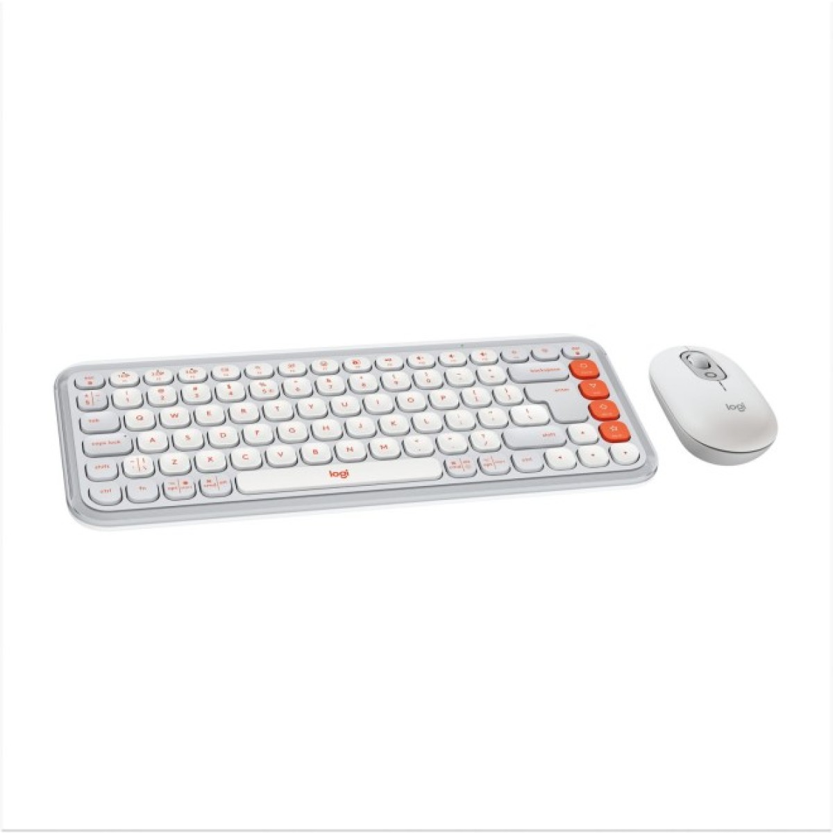 Комплект Logitech POP Icon Combo Bluetooth UA Off-White (920-013141) 98_98.jpg - фото 1