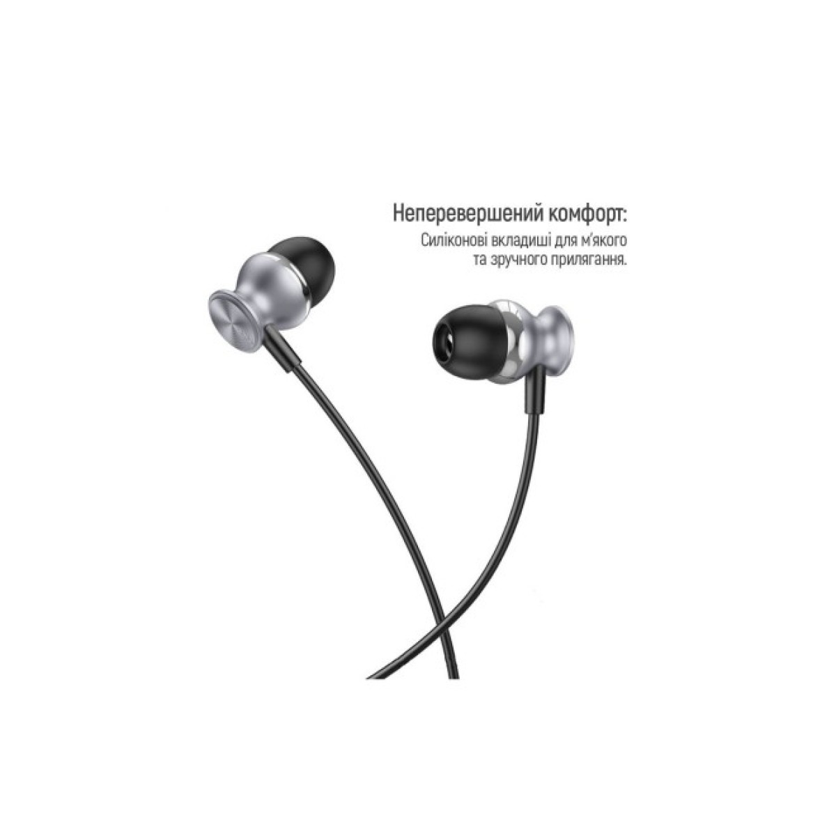 Навушники ColorWay 3.5 mm Wired Earphone UrbanBeat Black (CW-WD03BK) 98_98.jpg - фото 7