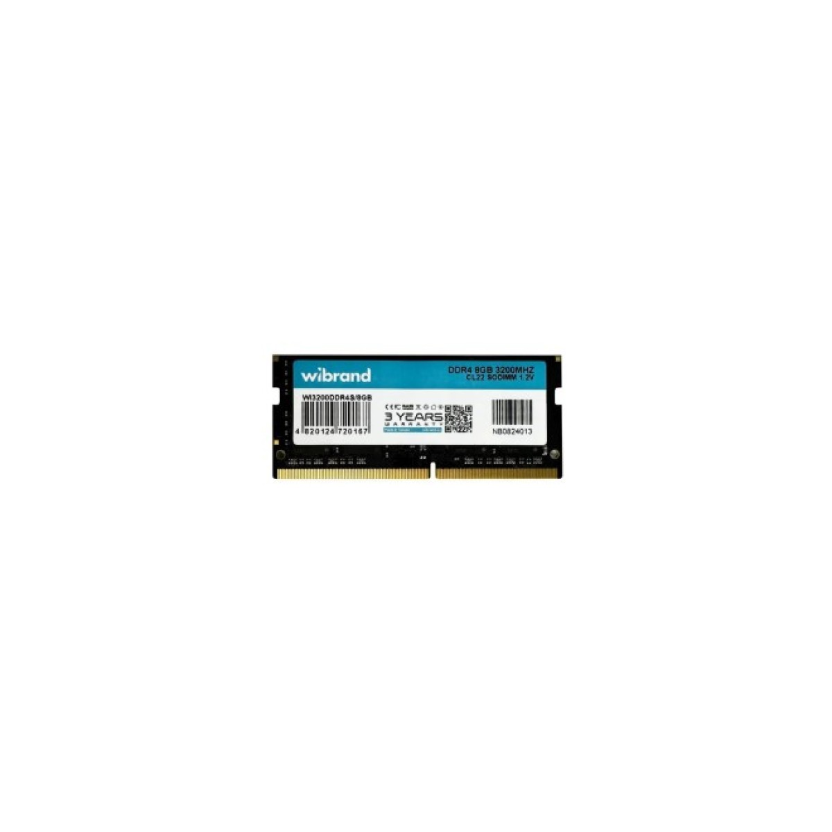 Модуль памяти для ноутбука SoDIMM DDR4 8GB 3200 MHz Wibrand (WI3200DDR4S/8GB) 98_98.jpg