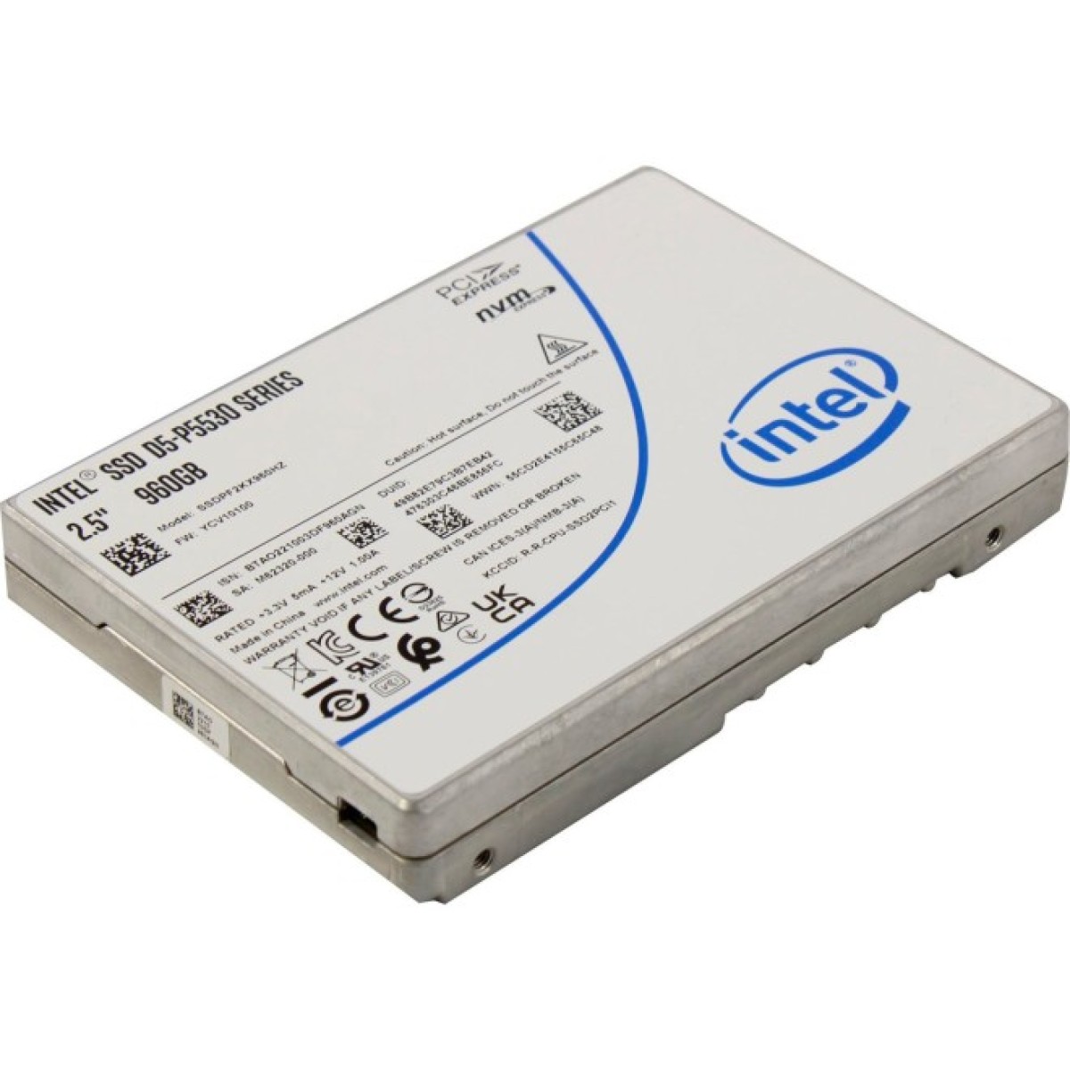 Накопитель SSD U.2 2.5" 960GB D5-P5530 15mm INTEL (SSDPF2KX960HZN1) 98_98.jpg - фото 2