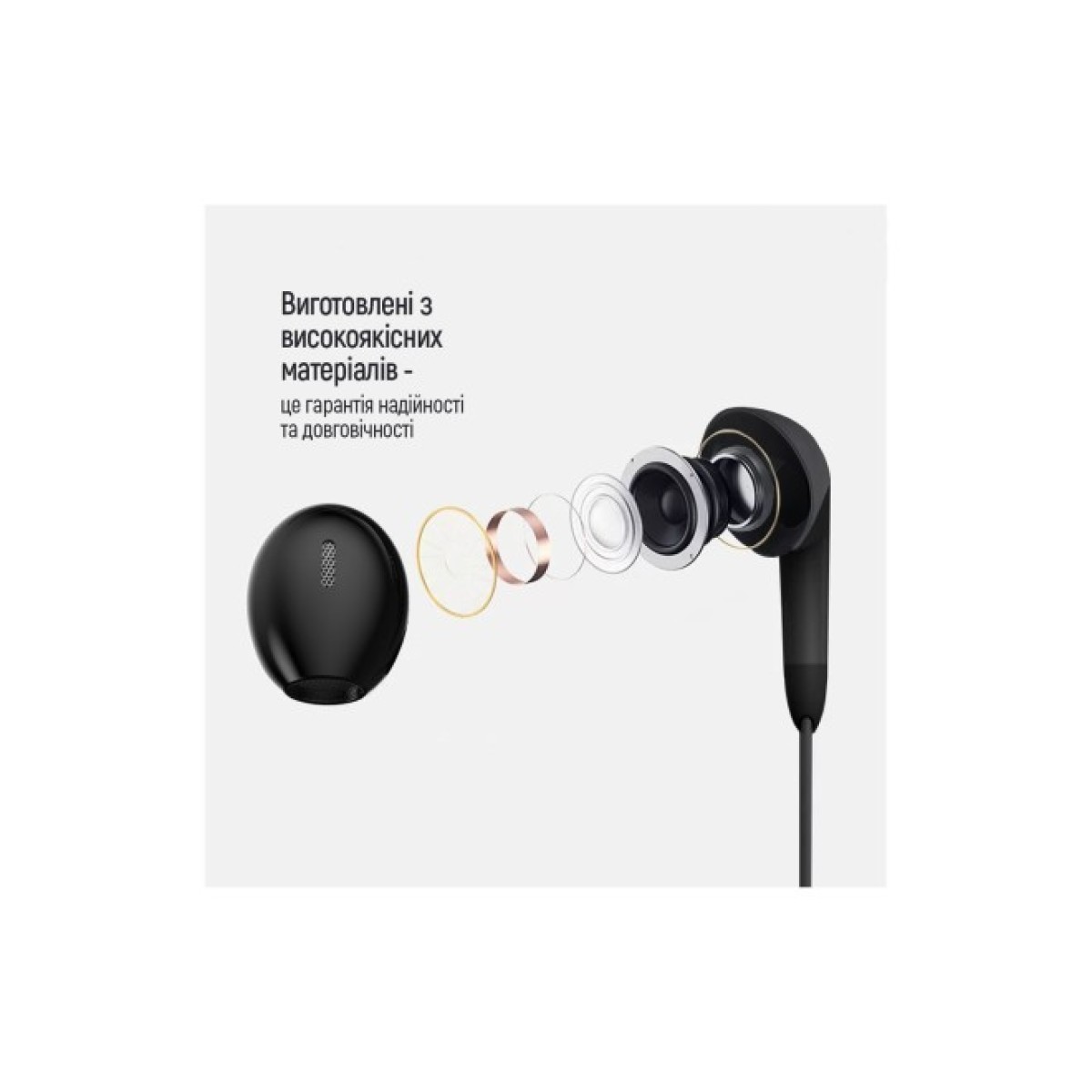 Наушники ColorWay 3.5 mm Wired Earphone Sound Wave Black (CW-WD04BK) 98_98.jpg - фото 9