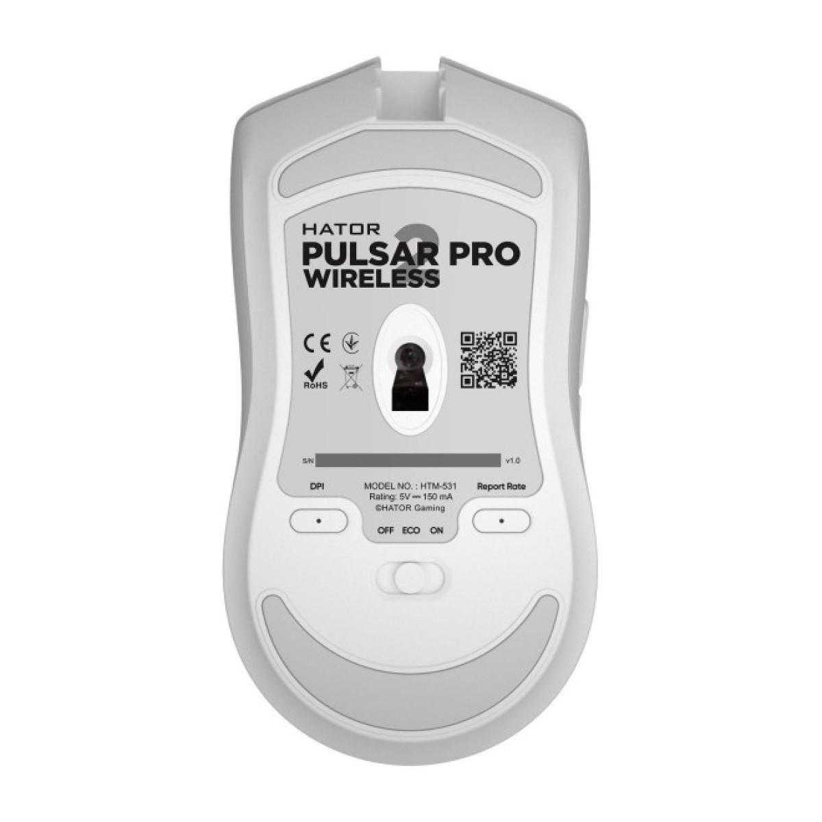 Мышка Hator Pulsar 2 PRO Wireless White (HTM-531) 98_98.jpg - фото 6