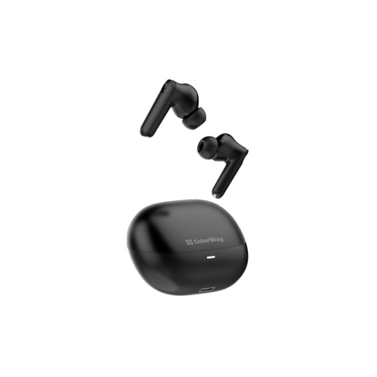 Наушники ColorWay Slim TWS-1 Earbuds Long Life Black (CW-TWS1BK1) 98_98.jpg - фото 10