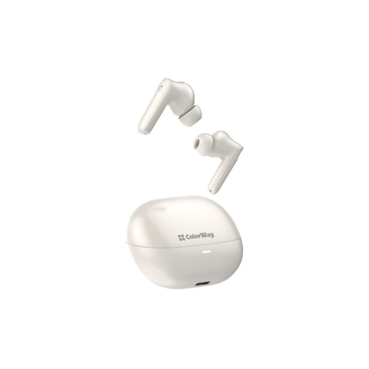 Наушники ColorWay Slim TWS-1 Earbuds Long Life Beige (CW-TWS1BE) 98_98.jpg - фото 10