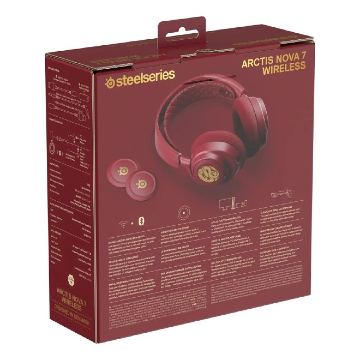 Навушники SteelSeries Arctis Nova 7 Wireless Dragon Edition Red (61557) 98_98.jpg - фото 8