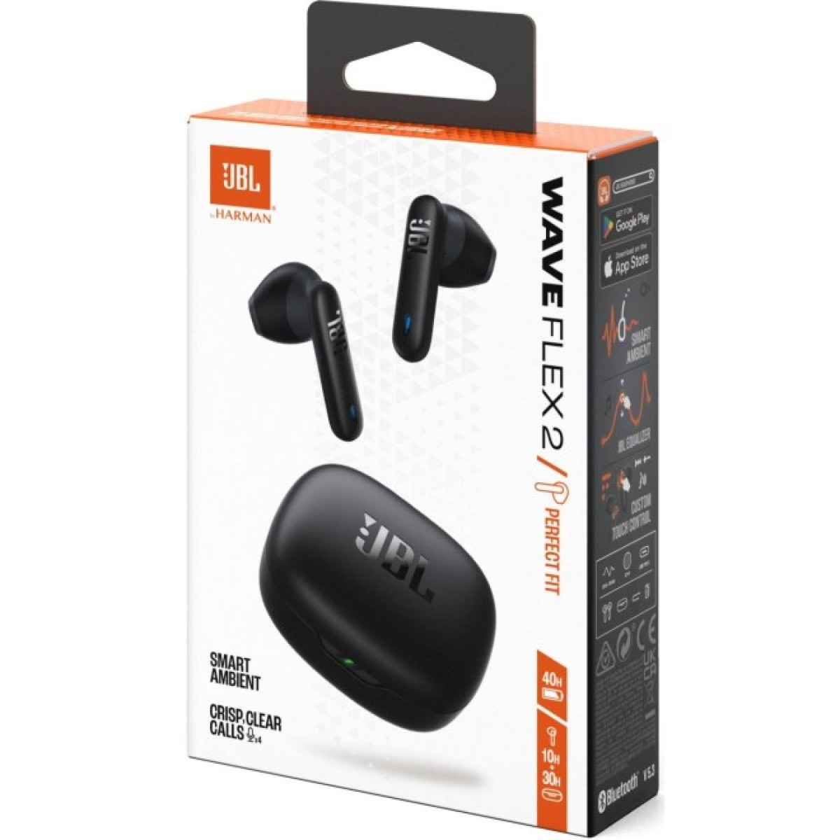 Наушники JBL Wave Flex 2 Black (JBLWFLEX2BLK) 98_98.jpg - фото 11