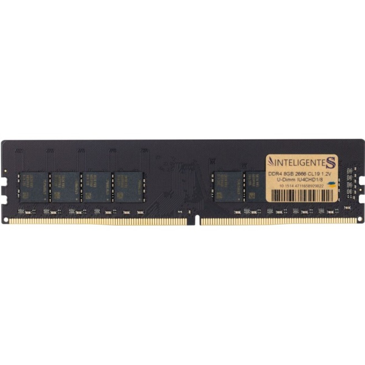 Модуль памяти для компьютера DDR4 8GB 2666 MHz INTELIGENTES (IU4CHD1/8) 98_98.jpg - фото 1