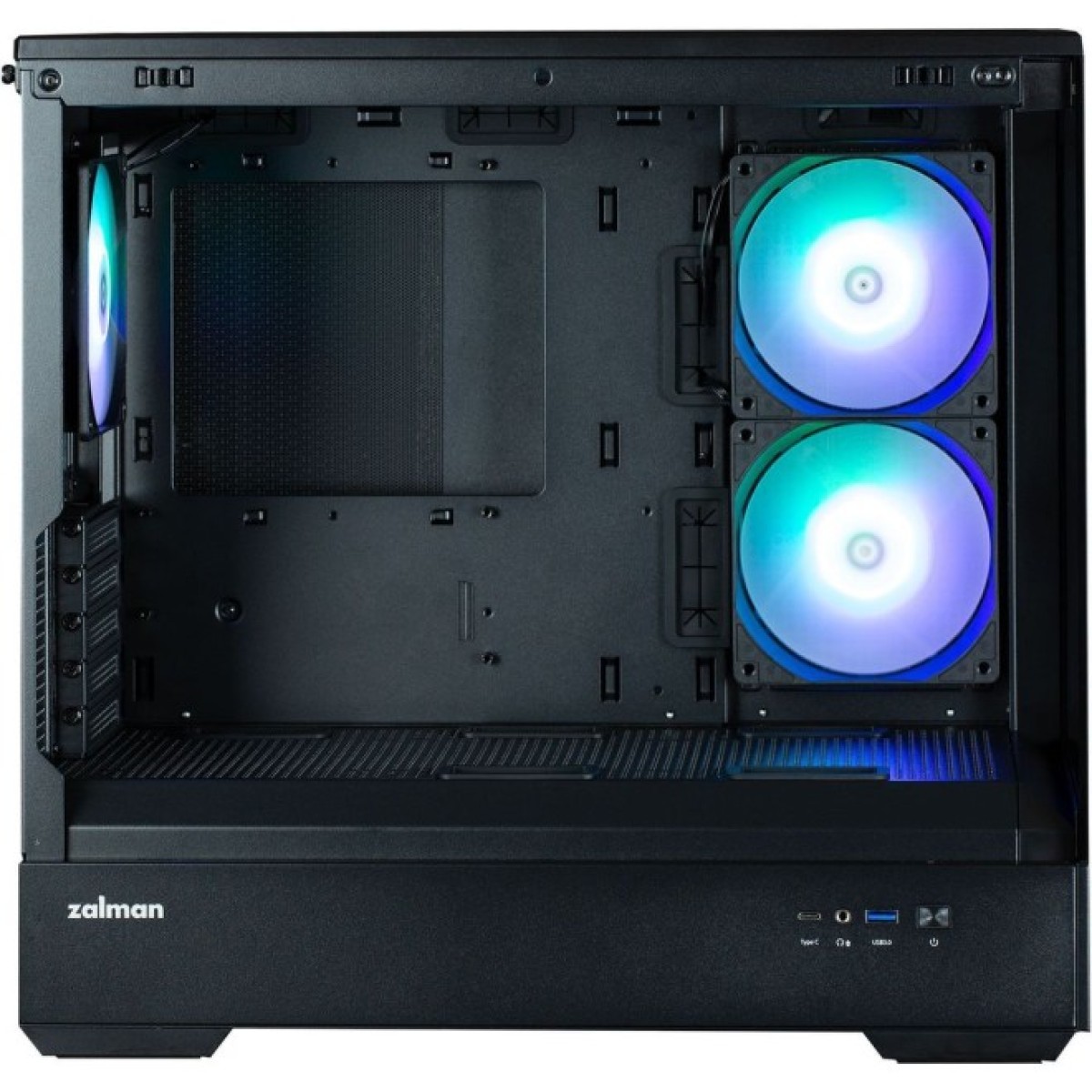 Корпус Zalman P30 black (P30BLACK) 98_98.jpg - фото 2