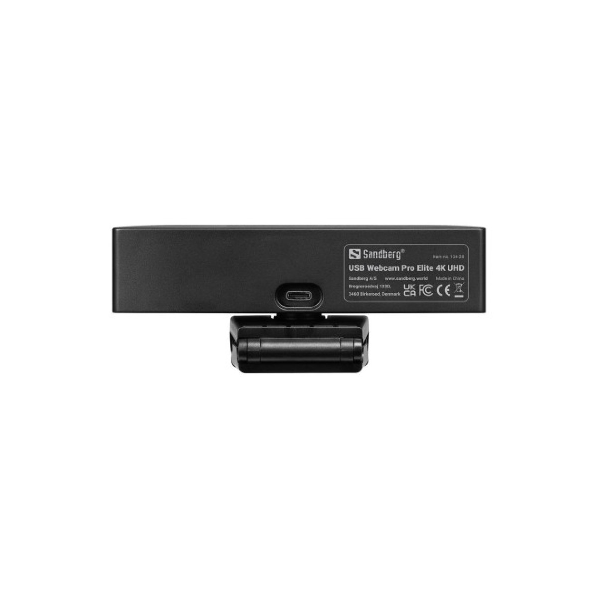 Веб-камера Sandberg Webcam Pro Elite 4K UHD (IMX258) Autofocus USB-A/USB-C Black (134-28) 98_98.jpg - фото 3