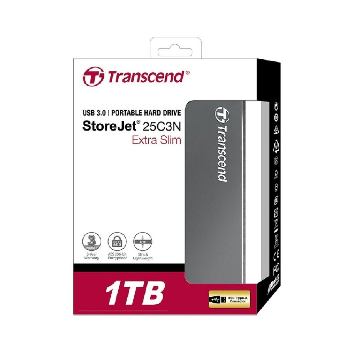 Зовнішній жорсткий диск 2.5" 1TB Transcend (TS1TSJ25C3N) 98_98.jpg - фото 7