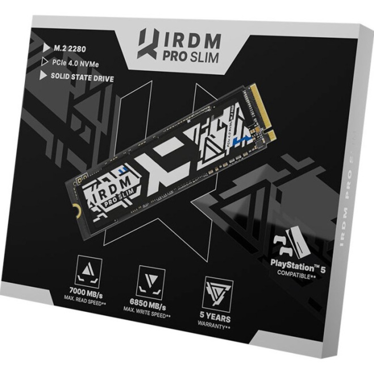 Накопичувач SSD M.2 2280 1TB IRDM PRO SLIM Goodram (IRP-SSDPR-P44S-1K0-80) 98_98.jpg - фото 3